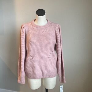 Inc Pale Mauve Knit Sweater-NWT